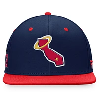 Men's Fanatics Navy/Red California Angels Cooperstown Collection Two-Tone Fitted Hat