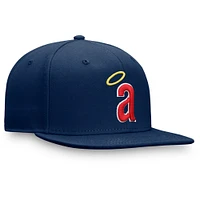 Men's Fanatics Navy California Angels Cooperstown Collection Core Snapback Hat
