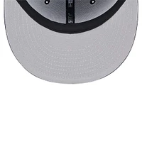 Men's New Era Black California Angels Cooperstown Collection Retro Spring Training 59FIFTY Fitted Hat