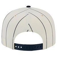 Casquette Snapback à rayures blanches 9FIFTY des California Angels de New Era pour homme
