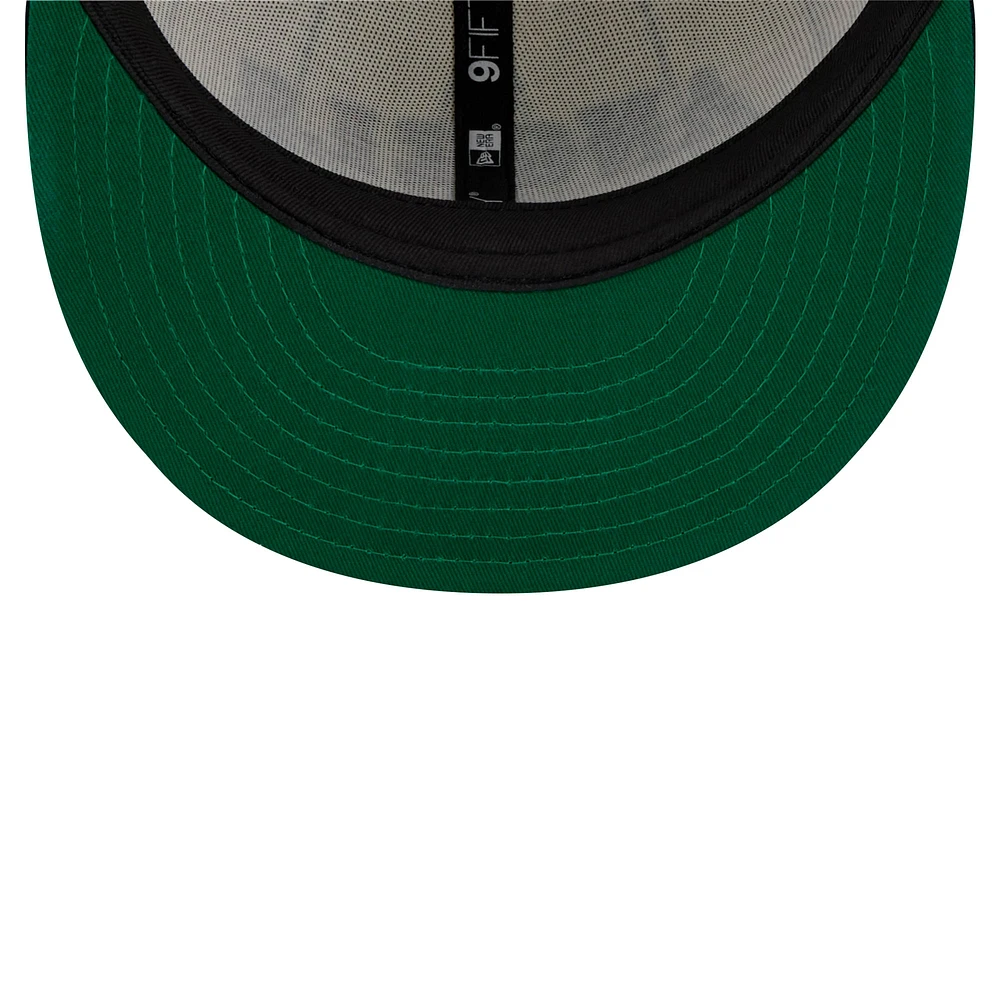 Casquette Snapback à rayures blanches 9FIFTY des California Angels de New Era pour homme