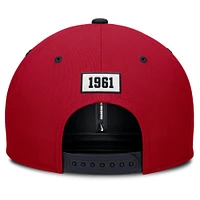 Men's Nike Red/Navy California Angels Cooperstown Collection Pro Performance Snapback Hat