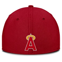 Men's Nike Red/Navy California Angels Rise Swoosh Performance Flex Hat