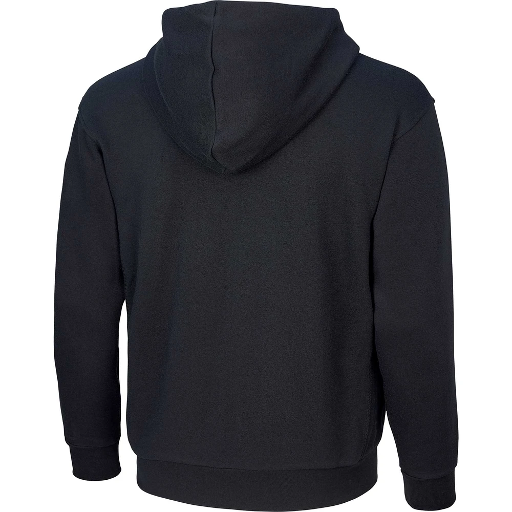 Men's  Nike Black Canada Basketball Travel Fleece Full-Zip Hoodie