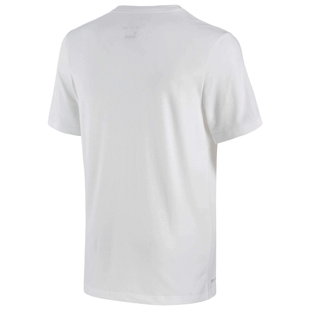 Men's Nike White Canada Basketball Team Performance T-Shirt