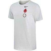 Men's Nike White Canada Basketball Unified Core T-Shirt