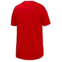 Youth Nike  Red Canada Basketball Core T-Shirt