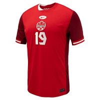 Maillot Nike Adriana Leon pour homme, rouge, Canada Soccer 2024, réplique domicile