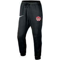 Men's Nike Black Canada Soccer Club Fleece Jogger Pants