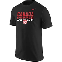 Men's Nike Black Canada Soccer Core T-Shirt