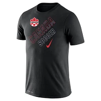 Men's Nike Black Canada Soccer Legend Performance T-Shirt