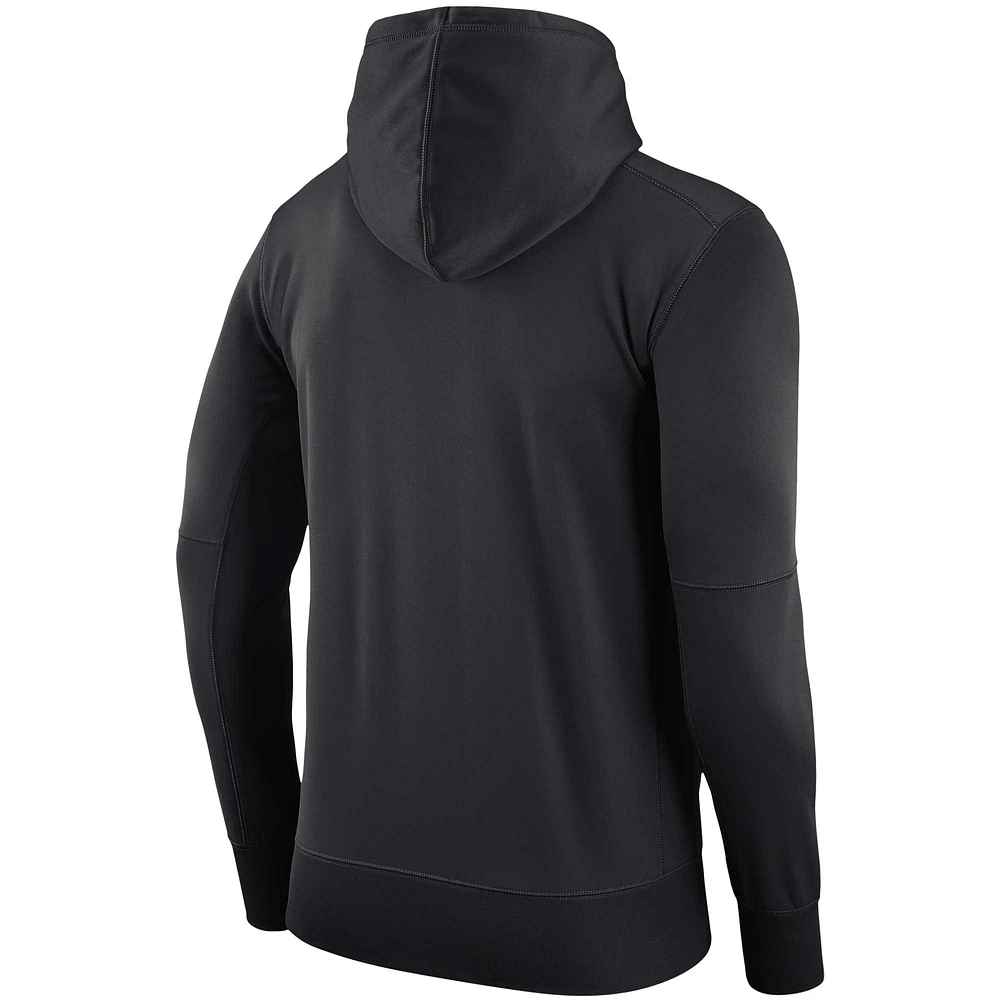 Men's Nike Black Canada Soccer Performance Fleece Pullover Hoodie