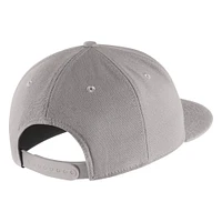 Men's Nike Gray Canada Soccer Pro Snapback Hat