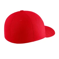 Men's Nike Red Canada Soccer Logo Fitted Hat