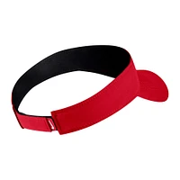 Men's Nike Red Canada Soccer Primary Logo Performance Adjustable Visor
