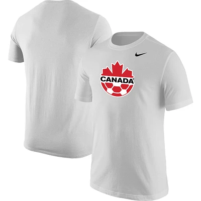 Men's Nike White Canada Soccer Core T-Shirt