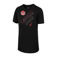 Youth Nike Black Canada Soccer Legend Performance T-Shirt