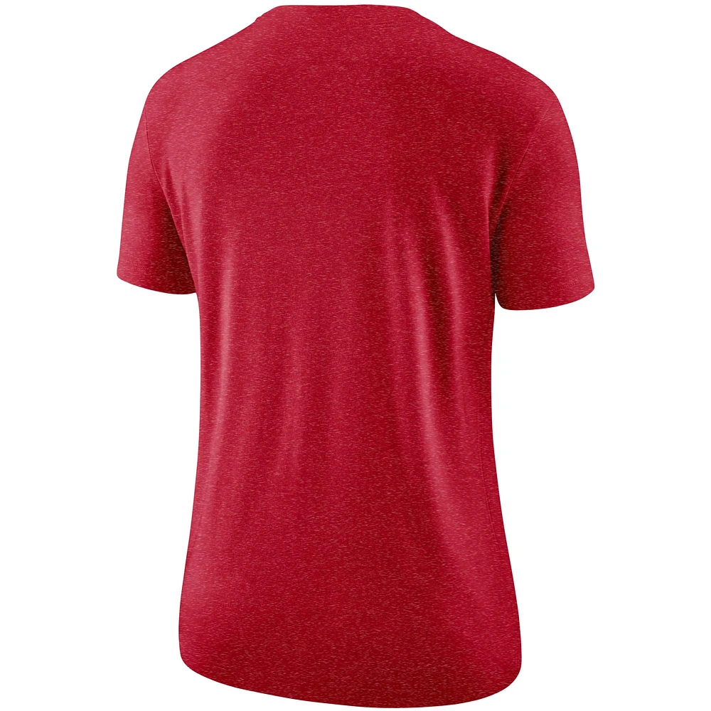 T-shirt Property Of Varsity de l'équipe nationale Nike Canada pour femmes, rouge