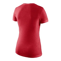 Women's Nike Red Canada National Team vs. Everybody Tri-Blend V-Neck T-Shirt
