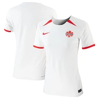 Women's Nike White Canada National Team 2023 Away Replica Jersey