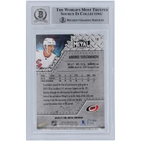 Andrei Svechnikov Carolina Hurricanes Autographed 2020-21 Skybox Metal Universe #18 Beckett Fanatics Witnessed Authenticated 10 Card