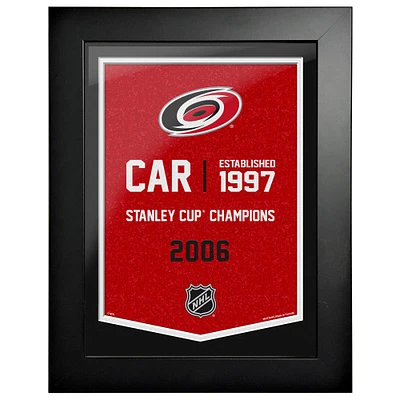 Carolina Hurricanes - 12'' x 16'' Team Empire Framed Artwork