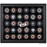 Carolina Hurricanes 30-Puck Black Display Case