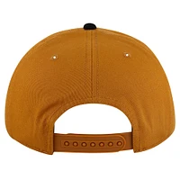 Casquette ajustable Burnett pour homme, couleur marron/noir, style American Needle, Carolina Hurricanes