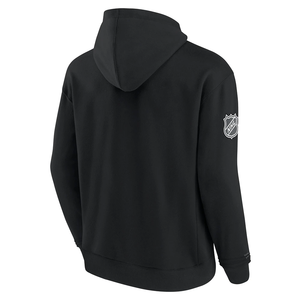 Men's Fanatics Black Carolina Hurricanes Elements Pace Pullover Hoodie