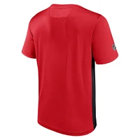 Men's Fanatics Red Carolina Hurricanes 2023 NHL Stadium Series Authentic Pro T-Shirt
