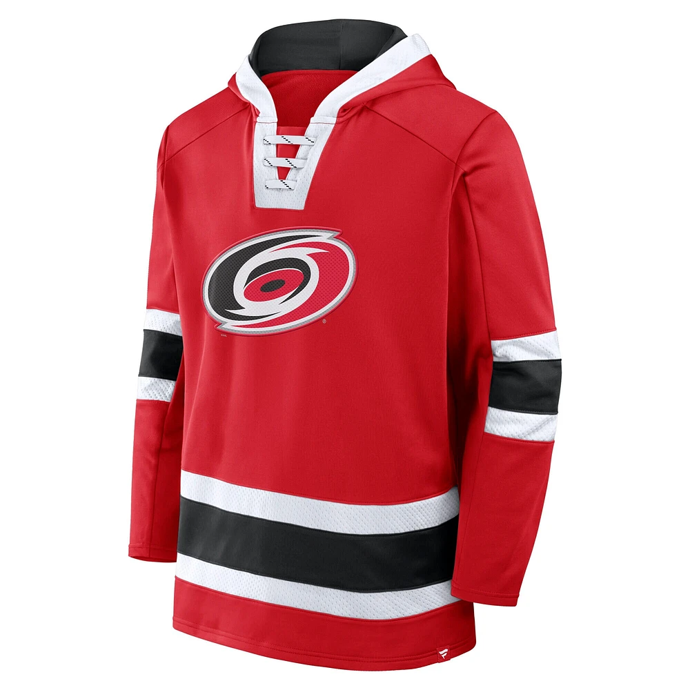 V110793 Canes 1204 NHL Fanatics Pull à capuche en polaire pour homme FA24 Inside Line SWTMENHOD 02HY-1204-2AG-YKQ #12