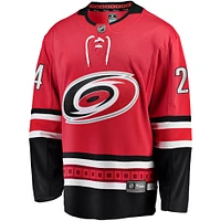 Men's Fanatics Seth Jarvis Red Carolina Hurricanes Alternate Breakaway Player Jersey