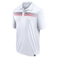Men's Fanatics White Carolina Hurricanes Victory For Us Interlock Polo
