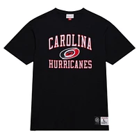 Men's Mitchell & Ness Black Carolina Hurricanes Legendary Slub T-Shirt