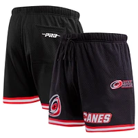 Men's Pro Standard Black Carolina Hurricanes Classic Mesh Shorts