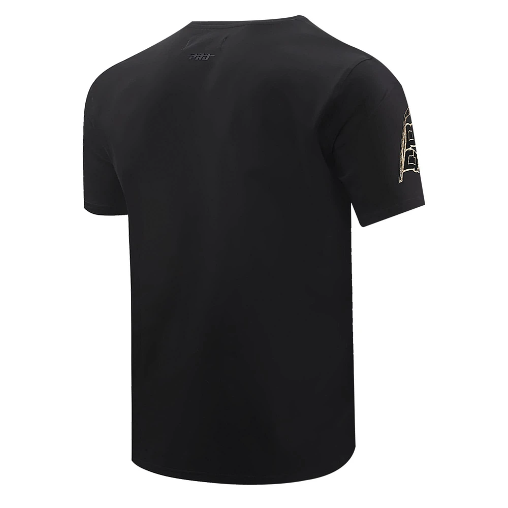 Men's Pro Standard Black Carolina Hurricanes Wordmark T-Shirt