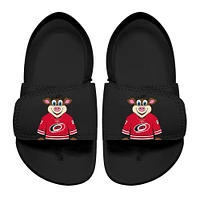 Toddler ISlide Black Carolina Hurricanes Mascot Slide Sandals