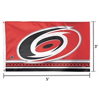 WinCraft Carolina Hurricanes Deluxe 3' x 5' One-Sided Flag