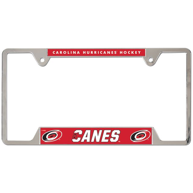 WinCraft Carolina Hurricanes - Cadre de plaque d'immatriculation