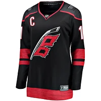 Women's Fanatics Jordan Staal Black Carolina Hurricanes Home Captain Patch Breakaway Player Jersey