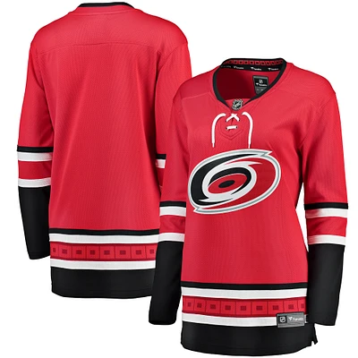 Women's Fanatics Red Carolina Hurricanes Breakaway Alternate Jersey