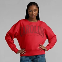 Women's Fanatics  Red Carolina Hurricanes Elements Flow Pullover Sweatshirt