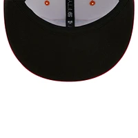 Casquette ajustée 59FIFTY Pescados De Carolina Copa La Diversion New Era pour homme, blanc/corail