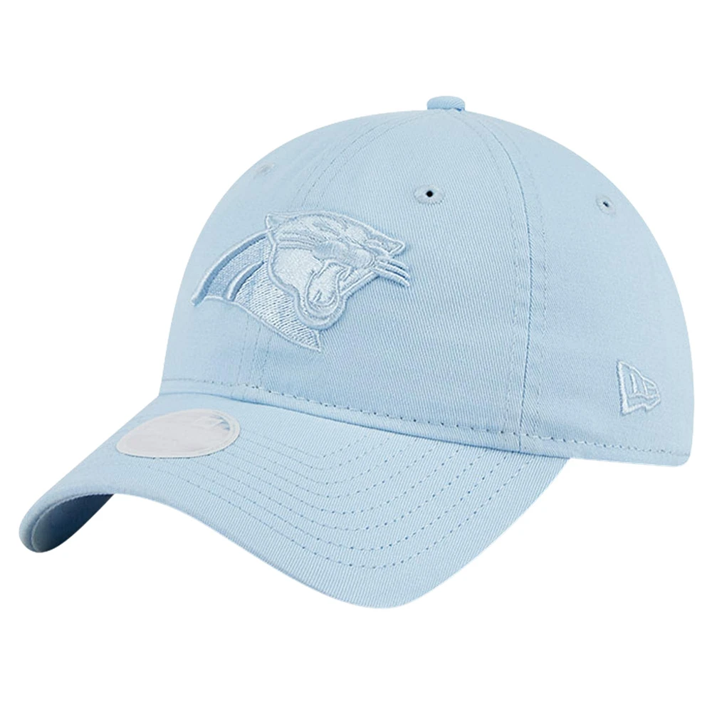 Casquette réglable 9TWENTY New Era pour femmes, bleu clair, Carolina Panthers Color Pack