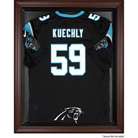 Carolina Panthers Brown Framed Logo Jersey Display Case