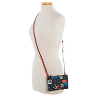 Dooney & Bourke Carolina Panthers Top Zip Crossbody Purse