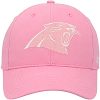 Girls Youth '47 Pink Carolina Panthers Rose MVP Adjustable Hat