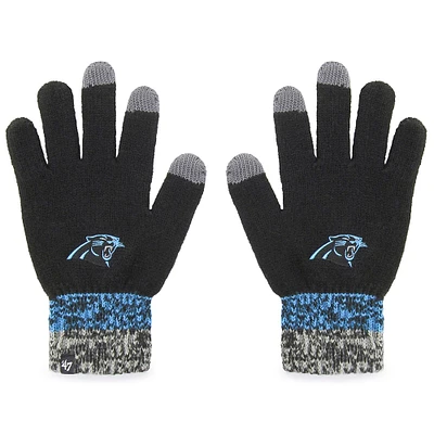 Gants statiques '47 Carolina Panthers pour hommes