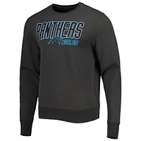 Sweat-shirt à enfiler pour hommes '47 Charcoal Carolina Panthers Locked Headline