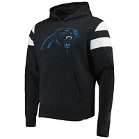Chandail à capuche Premier Nico des Carolina Panthers '47 noir chiné pour hommes